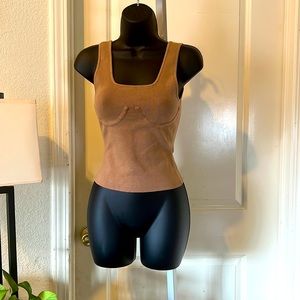 Good American brown tank size 1/2 (small)